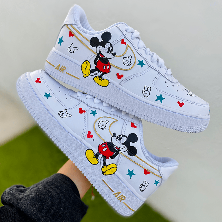 Mickey mouse custom air good force 1