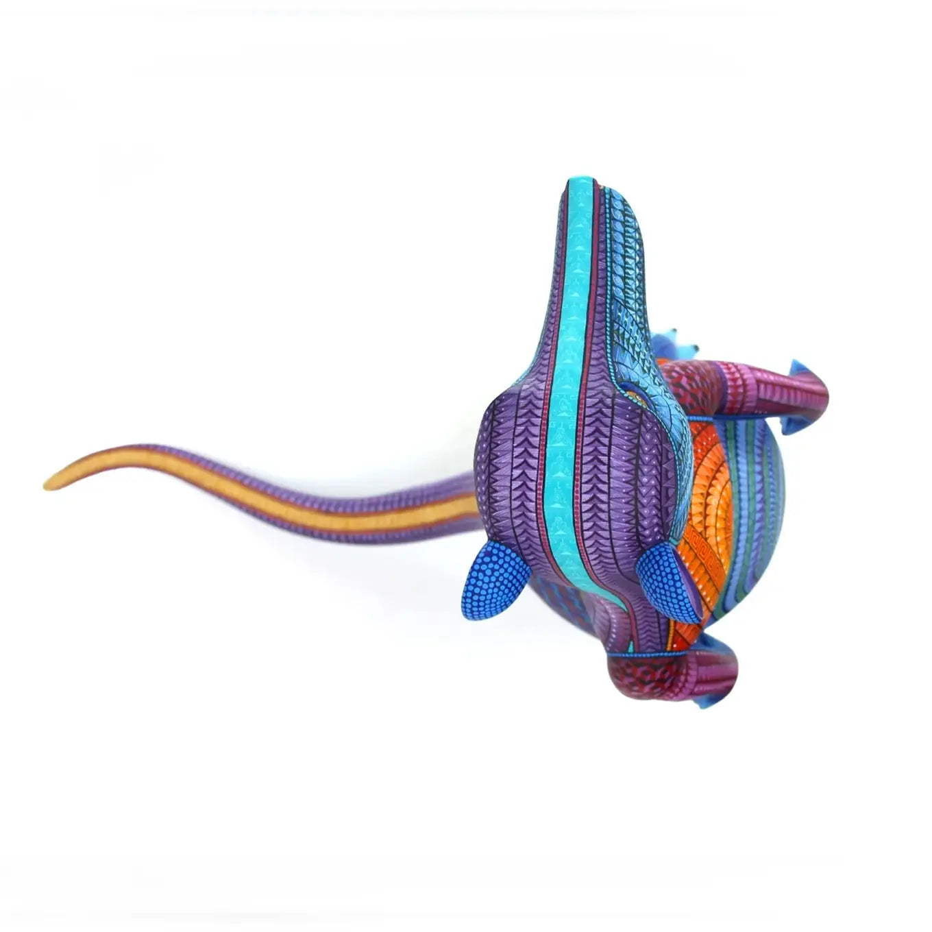 handpainited meerkat sculpture, mexican meerkat alebrije