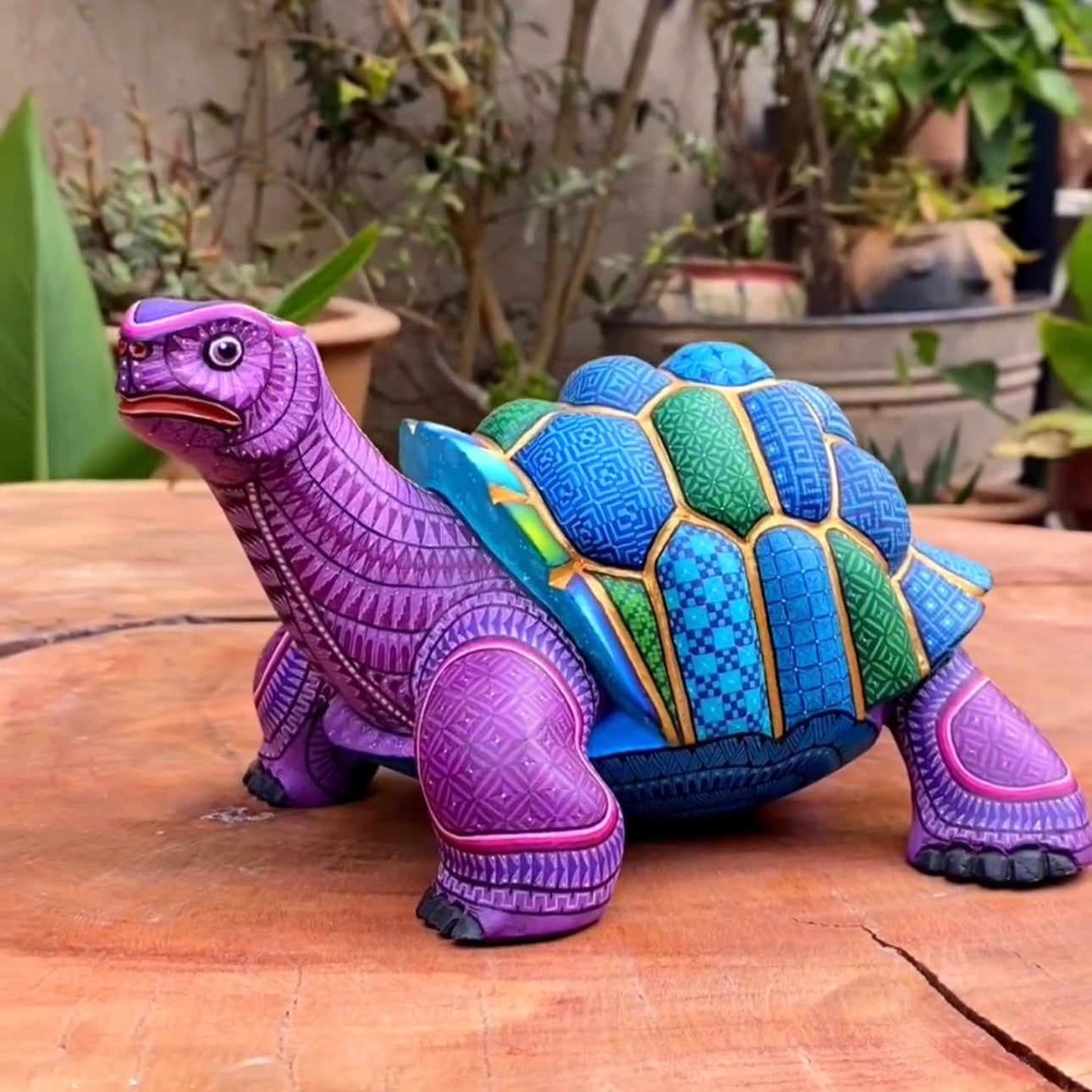 Mayan Turtle Alebrije