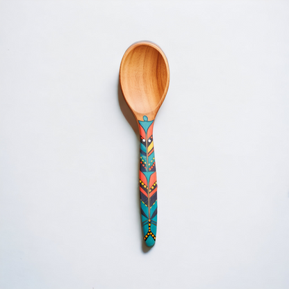 Painted Wooden Spoon