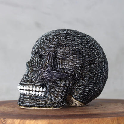 Beaded Skull Ornament