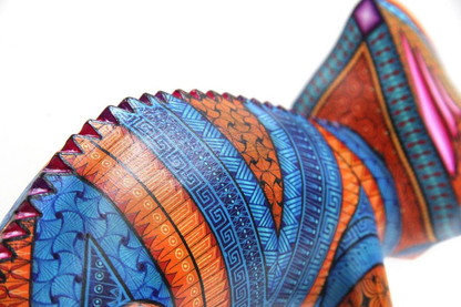 Sunset Chameleon Alebrije