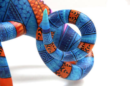 Sunset Chameleon Alebrije