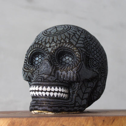 Beaded Skull Ornament