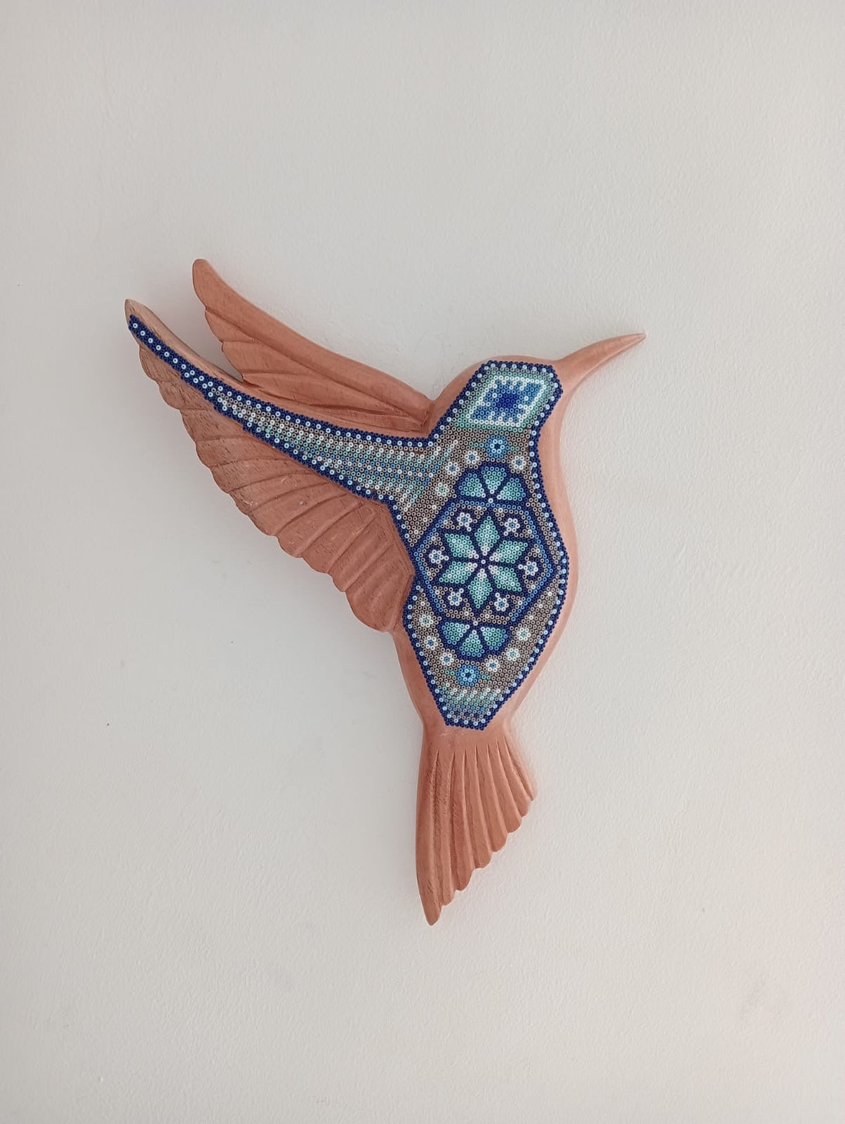 Hummingbird | Huichol Art