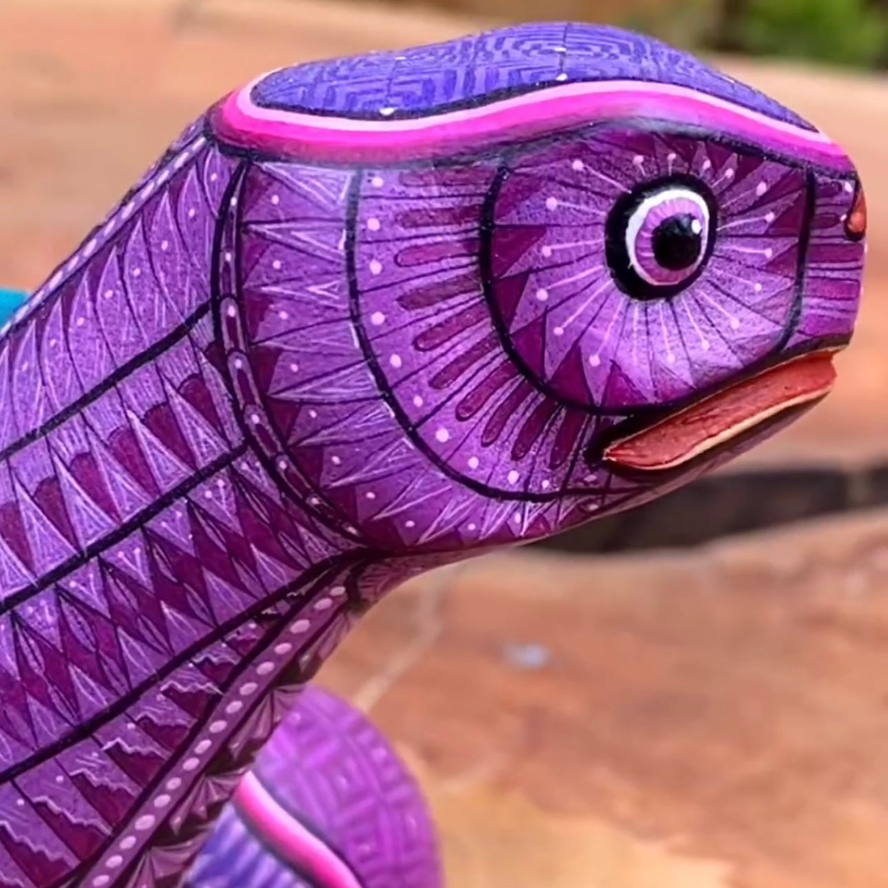 Mayan Turtle Alebrije