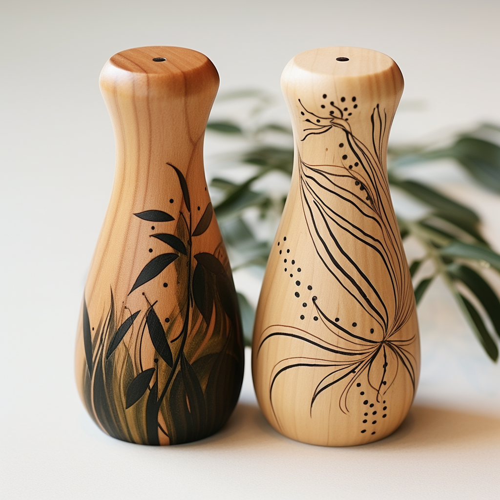 Jungle Salt & Pepper Shakers