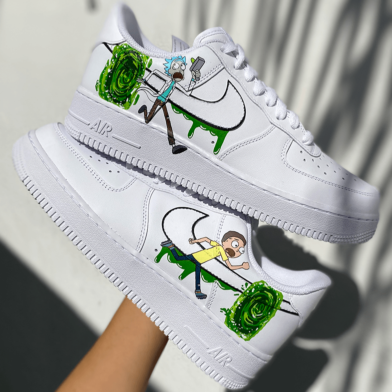 Rick and morty sneakers