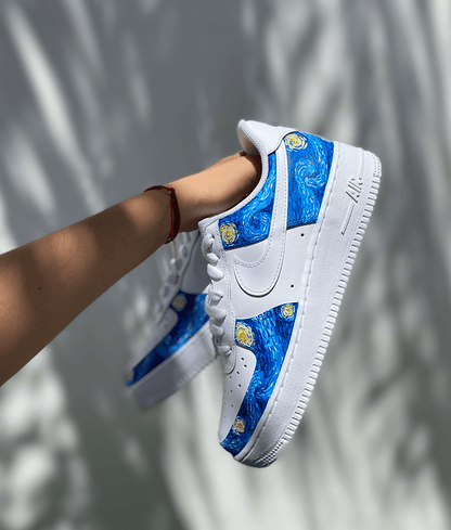 Starry night sneakers