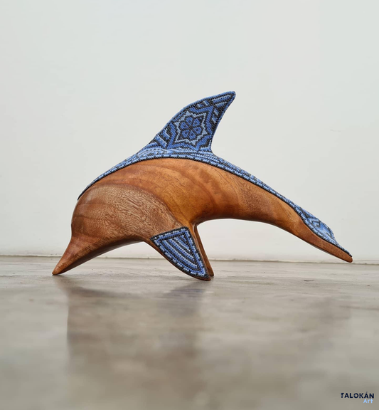 Dolphin | Huichol Art