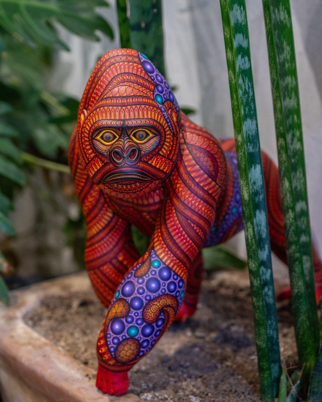 Jungle Gorilla Alebrije