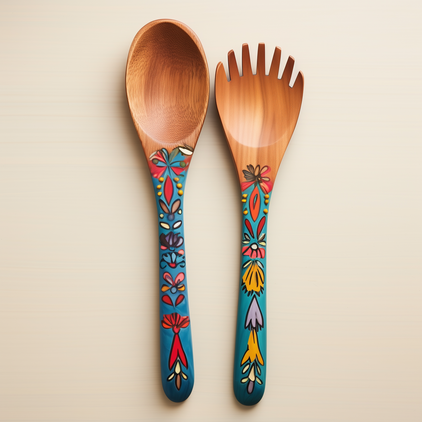 Mayan Sky salad servers