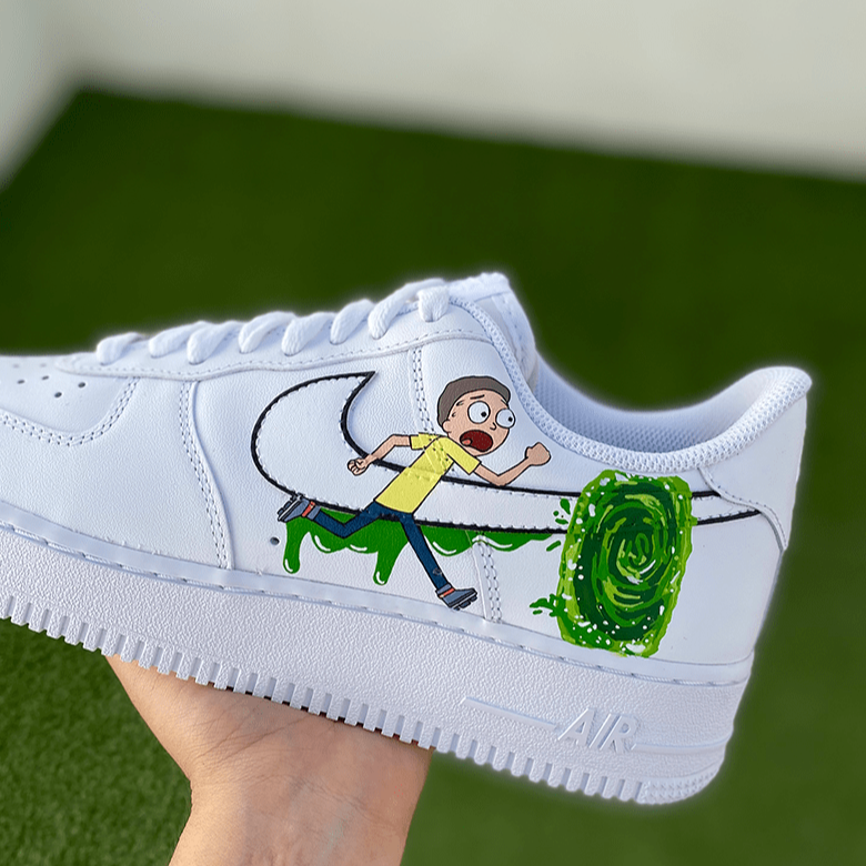 Rick and morty sneakers